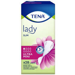 TENA Lady Slim Ultra Mini wkładki 28 sztuk