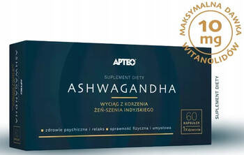 Ashwagandha APTEO 60 kapsułek