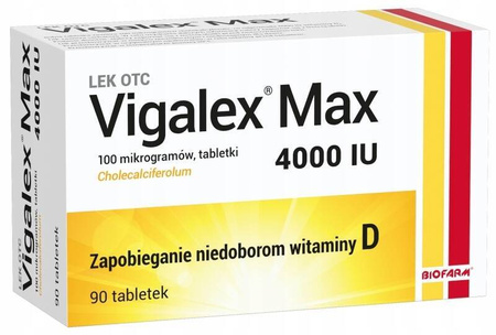Vigalex Max 4000IU 90 tabletek