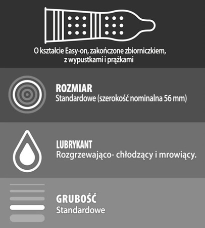 Durex Intense prezerwatywy 3 sztuki