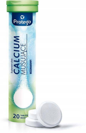 Protego Calcium Musujące 20 tabletek