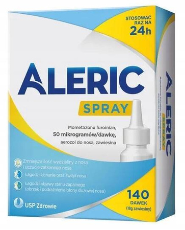 Aleric Spray aerozol 140 dawek