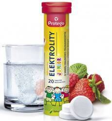 Protego Elektrolity Junior 20 tabletek