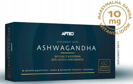 Ashwagandha APTEO 60 kapsułek