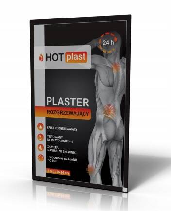 Plaster rozgrzewający Paso Hot Plast 1 sztuka